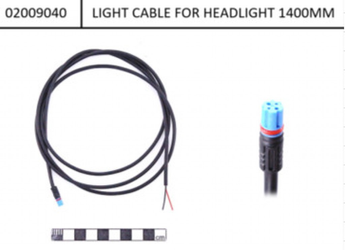 BOSCH Lichtkabel f. Scheinwerfer 2022, 1400mm, für Smart System - Produktbild - 1 BOSCH Lichtkabel f. Scheinwerfer 2022, 1400mm, für Smart System - Produktbild - 1