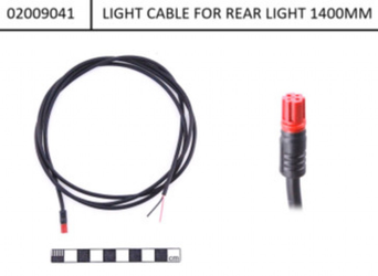 BOSCH Lichtkabel f. Rücklicht 2022, 1400mm, für Smart System - Produktbild - 1 BOSCH Lichtkabel f. Rücklicht 2022, 1400mm, für Smart System - Produktbild - 1