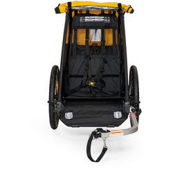 60450373-2-21366987.jpeg Burley BEE Single Kinderanhänger Onesize Gelb Schwarz robuste Konstruktion sicherer Transport preisgekröntes Design - Produktbild - 4