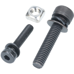 SHIMANO Befestigungsschrauben + Muttern für SHIMANO E-BIKE SYSTEMS Schalter SW-EN600 - Produktbild - 1