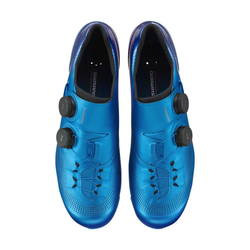 SHIMANO Fahrradschuhe RC903 Damen/Herren Road SPD-SL Größe 46 breit Blau - Produktbild - 2