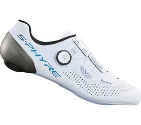 Shimano S-PHYRE RC9W Rennradschuh SPD-SL, Größe 43, Weiß - Produktbild - 1