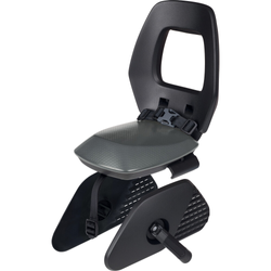 Bobike Kindersitz Junior ONE Hecksitz Black/Dark Grey - Produktbild - 1