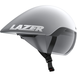 FA003710724-21370537-21370537.jpg LAZER Helm Volante KinetiCore Triathlon/Zeitfahren Matte White Silver (S) 52-56 - Produktbild - 1