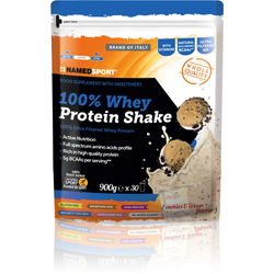 FA003724029-21370693.jpg NAMEDSPORT Proteinpulver 100% WHEY PROTEIN SHAKE Cookies and Cream 900 g - Produktbild - 1