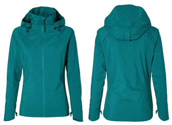 Fahrrad Regenjacke Basil Skane teal green, Gr. XS, Damen - Produktbild - 1