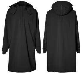 Fahrrad Regenponcho Basil Mosse jet black, Gr. XL/XXL, unisex - Produktbild - 1