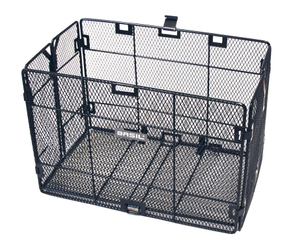 Basil Catania Gepäckträgerkorb klappbar 33x23x20 cm schwarz - Produktbild - 1 Basil Catania Gepäckträgerkorb klappbar 33x23x20 cm schwarz - Produktbild - 1