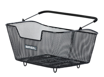 Basil Base M Multi-System Hinterradkorb 34,5 x 43 x 24 cm engmaschig Schwarz - Produktbild - 1
