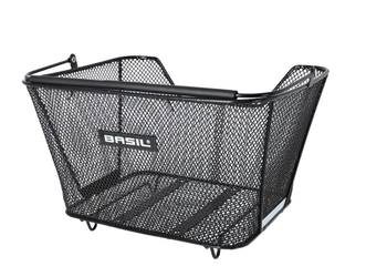 Basil Lesto Hinterradkorb LESTO MIK-ready 32 x 41 x 27 cm schwarz - Produktbild - 1