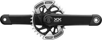 Kurbelgarnitur SRAM XX Eagle T-Type PM.Spindle 12-fach, 32 Zähne, 165, schwarz., DUB, DM, ohne Innenl - Produktbild - 1