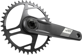 Kurbelgarnitur SRAM Apex 1x Wide 40Z., 170mm, DUB, schwarz, DM - Produktbild - 1