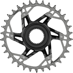 Kettenblatt SRAM T-Type XX, 12-fach 36 Zähne, schwarz/silber, Alu, DM, für Bosch Gen4 - Produktbild - 1