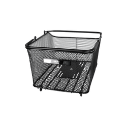 XLC Korb 5:1 BA-B10 schwarz, 420/325x330/240x250mm, 25l - Produktbild - 1