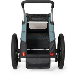 Burley BARK RANGER Hundeanhänger Türkis matt 12,10 kg robuste Bauweise für sichere Fahrradtransporte - Produktbild - 3