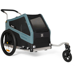 60450079-21372438.jpeg Burley BARK RANGER Hundeanhänger Türkis matt 12,10 kg robuste Bauweise für sichere Fahrradtransporte - Produktbild - 1