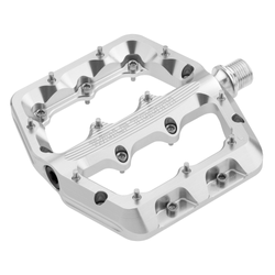 Wolf Tooth Waveform Pedals, Large, Plattform-Pedal, silver - Produktbild - 1