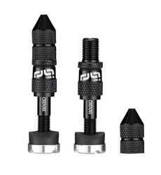 e*thirteen Quick Fill Tubeless Schrader Ventile, 23-31mm Felgentiefe, 2 Stk., black - Produktbild - 1