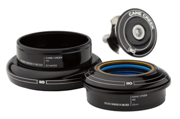 Cane Creek 110 Tapered Steuersatz, 1 1/8"-1.5", IS41/28.6/H9 | IS52/40, short 51.1OD, wide, black - Produktbild - 1