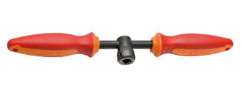Unior 1695/4BI-US Griff für Pedalgewindebohrer, red - Produktbild - 1
