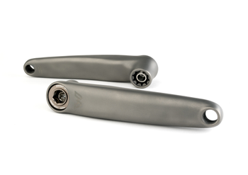 Cane Creek Electric Wings Kurbel, 165mm, ISIS-Aufnahme, 3D-Druck, titanium - Produktbild - 1
