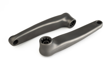 Cane Creek Electric Wings Kurbel, 165mm, ISIS-Aufnahme, 3D-Druck, titanium - Produktbild - 2