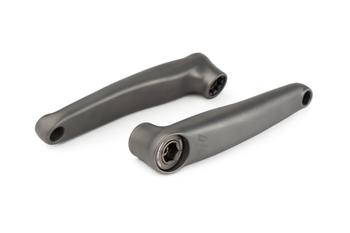 Cane Creek Electric Wings Kurbel, 165mm, ISIS-Aufnahme, 3D-Druck, titanium - Produktbild - 3