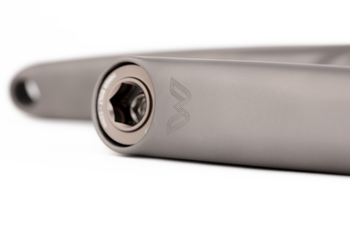 Cane Creek Electric Wings Kurbel, 165mm, ISIS-Aufnahme, 3D-Druck, titanium - Produktbild - 4