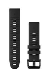 010-13280-00-01-21375263-21375263.jpg Garmin Silikonarmband QuickFit 22 mm Schwarz kompatibel mit Forerunner fenix vivoactive Serien - Produktbild - 1