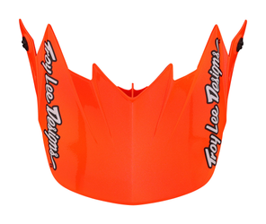Troy Lee Designs GP Helmvisier Volt Orange – robustes, passgenaues Ersatzvisier für optimale Funktion bei Nubuk Bikes - Produktbild - 1