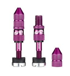 e*thirteen Quick Fill Tubeless Schrader Ventile, 23-31mm Felgentiefe, 2 Stk., eggplant - Produktbild - 1