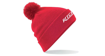 Ritchey Winter Beanie Mütze rot weiß Einheitsgröße warm winddicht - Produktbild - 1