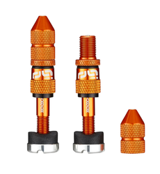 TR2UNA-136-01-21375919.jpg e*thirteen Quick Fill Tubeless Schrader Ventile, 23-31mm Felgentiefe, 2 Stk., naranja - Produktbild - 1