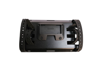 NG Sports Zeera SL Lenkertaschensystem Gestell, 25x14cm inkl. 2x Fixplus Recycling Strap Gummizurrband, 66cm, black - Produktbild - 1