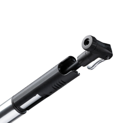 16762CB-01-21376059-21376059.jpg Crankbrothers Klic HV Mini Standpumpe, silver - Produktbild - 1