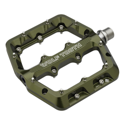 Wolf Tooth Waveform Pedals, Large, Plattform-Pedal, olive - Produktbild - 1