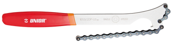Unior 1659/2DP-US Kettenpeitsche Singlespeed rot langlebiges Profi-Werkzeug für präzisen Ritzelwechsel - Produktbild - 1