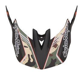 Troy Lee Designs D4 Helmvisier, Matrix Camo, army green SALE - Produktbild - 1