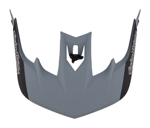 Troy Lee Designs Stage Helmvisier Valance Grau Ersatzteil für perfekte Passform und optimalen Schutz - Produktbild - 1