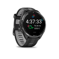 Garmin Forerunner 965 GPS Triathlonuhr, titan, black/grey - Produktbild - 1