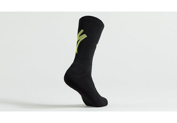 Specialized Techno MTB Tall Logo Socken Limestone Gr. S - Produktbild - 1