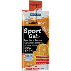 NAMEDSPORT Energie-Gel SPORT GEL Orange - 32x25ml - Produktbild - 1