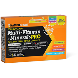 NAMEDSPORT MULTI-VITAMINS & MINERALS PRO - 30cpr - Produktbild - 1
