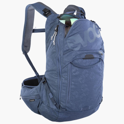 EVOC Trail Pro 16 Rucksack Denim robuster MTB-Backpack 16 Liter mit integriertem Trinksystem - Produktbild - 1 EVOC Trail Pro 16 Rucksack Denim robuster MTB-Backpack 16 Liter mit integriertem Trinksystem - Produktbild - 1