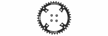 Specialized Kettenblatt Turbo 40 Zähne, 104 BCD, 1×10/11-fach, Aluminium, schwarz - Produktbild - 1