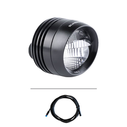 E-Bike-Scheinwerfer MINI 3, E-25, Supernova, schwarz, Tagfahrlicht, 100 lx, Supernova, W-MINI3-MBLK - Produktbild - 1 E-Bike-Scheinwerfer MINI 3, E-25, Supernova, schwarz, Tagfahrlicht, 100 lx, Supernova, W-MINI3-MBLK - Produktbild - 1