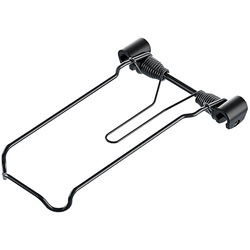 Racktime Clampit 2.0 Federklappe für Gepäckträger, 70 mm Innenmaß, Rohr 14 mm, schwarz - Produktbild - 1