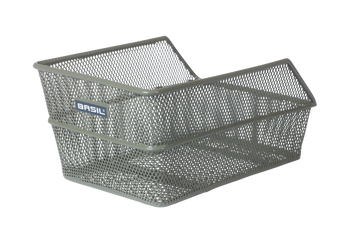 Hinterradkorb Basil Cento S Schultasche olivgrün, 31x21 x9 cm, engmaschig - Produktbild - 1