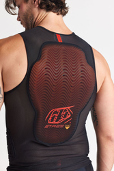 Troy Lee Designs Stage Ghost D3O Baselayer Weste Schwarz L atmungsaktiv stoßdämpfend optimal für Mountainbike Schutz - Produktbild - 3