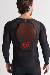 561906005---3-21385637-21385637.jpg Troy Lee Designs Stage Ghost D3O Langarm Baselayer schwarz XL mit leichter Schutzfunktion ideal für MTB und Downhill - Produktbild - 3